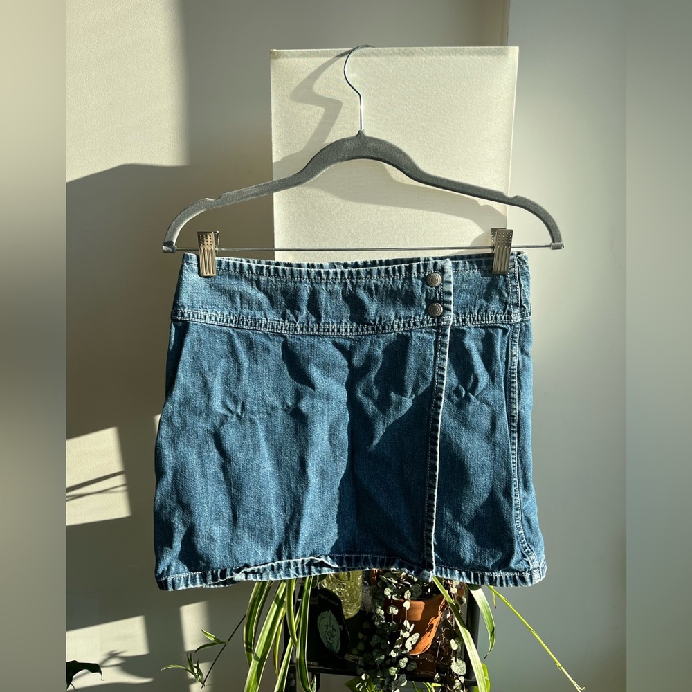 Ralph Lauren 100% cotton jean miniskirt